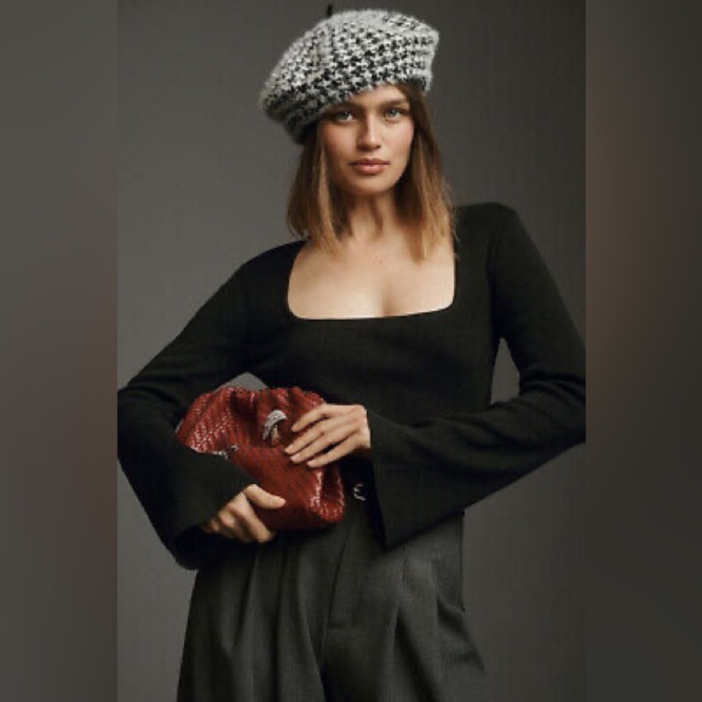 Anthropologie Maeve Bell Sleeve Sweater